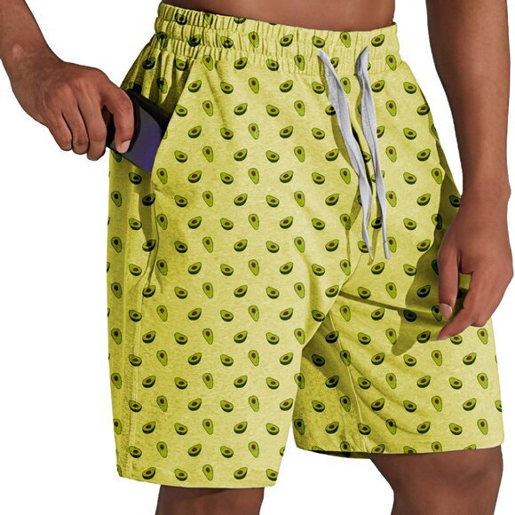 3-Pack Men's Terry Knit Printed Athletic Bottoms w/ Elastic Waistband & Pockets - Picture 9 of 16